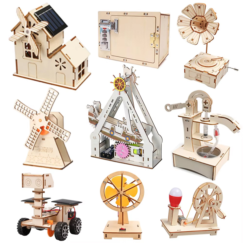 STEAM Experiment Kit Wooden DI - đánh giá và giá Science Project Kit