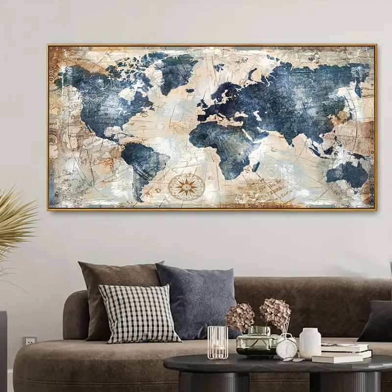 1pc Canvas Poster Vintage Art  - đánh giá và giá Star Map Poster