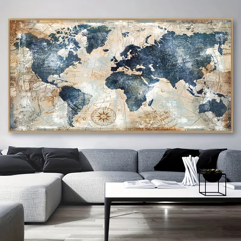 1pc Canvas Poster Vintage Art  - đánh giá và giá Star Map Poster