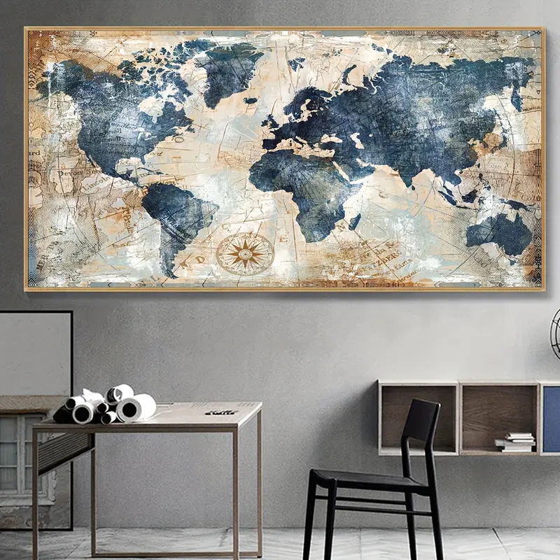 1pc Canvas Poster Vintage Art  - đánh giá và giá Star Map Poster