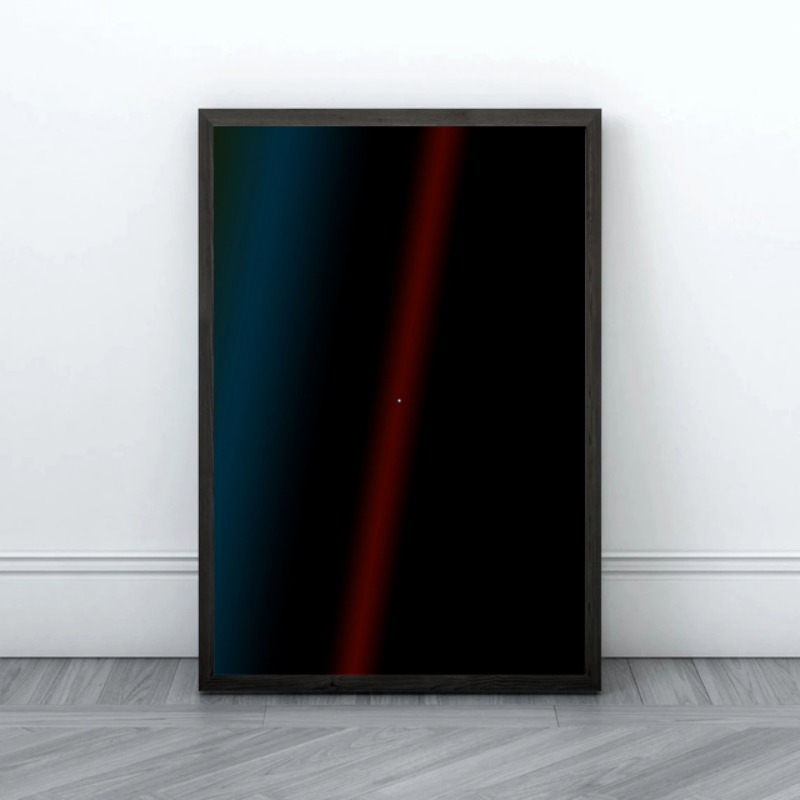 Pale Blue Dot Print Poster Voy - đánh giá và giá Star Map Poster