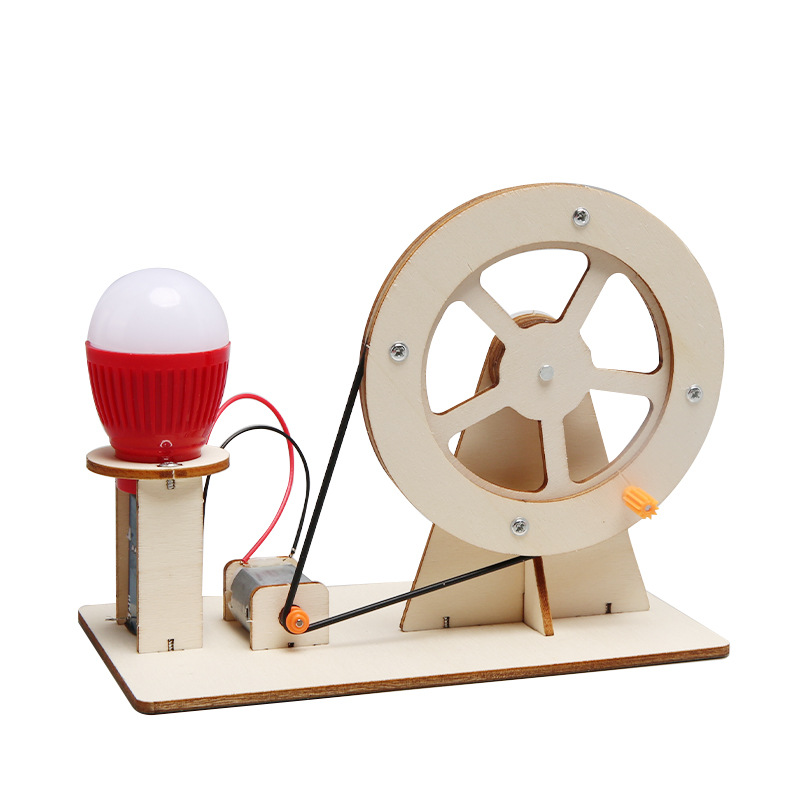 Mini DIY Hand Crank Generator  - đánh giá và giá Science Project Kit