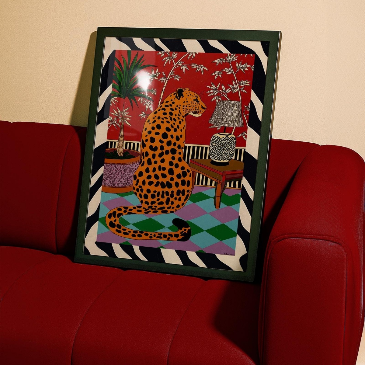 Dopamine Leopard Canvas Prints - đánh giá và giá Star Map Poster